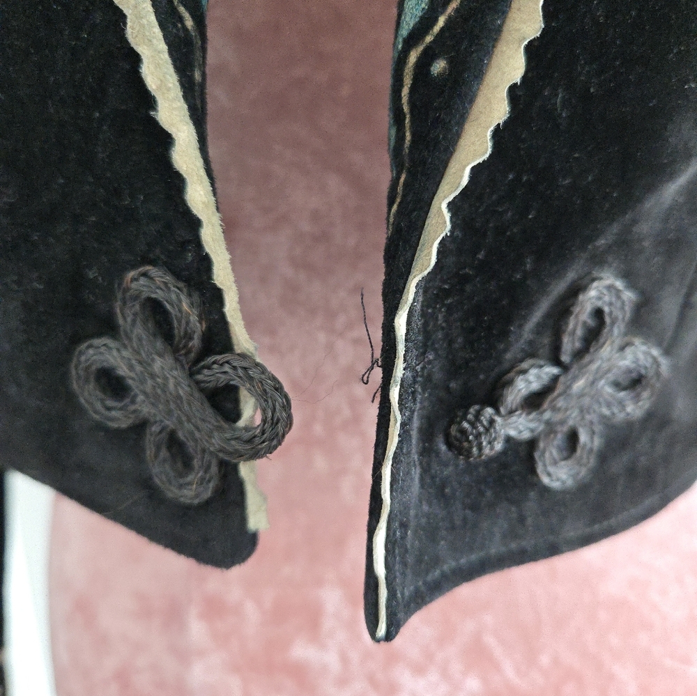 Patricia Wolf Western Rodeo Ranch Suede Jacket Size S - Picture 6 of 7